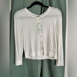 NWT Lilly Pulitzer Size XL White Cardigan